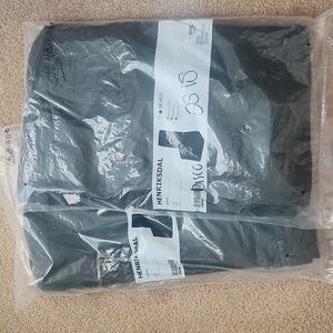 2 IKEA HENRIKSDAL DJUPARP GREEN Long Henriksdal Chair Cover Article # 504.379.14